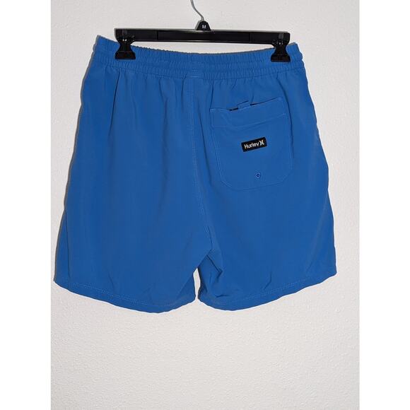 Hurley Blue Draw String Swim Trunks Size S - Picture 4 of 4
